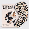 Load image into Gallery viewer, Quick Dry Hair Towel - Leopard
