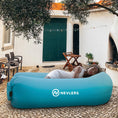 Load image into Gallery viewer, Nevlers Inflatable Lounger - Blue
