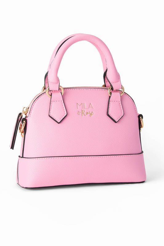 Bubblegum Pink Girl's Crossbody Purse