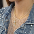 Load image into Gallery viewer, Juliet Cross Charm
