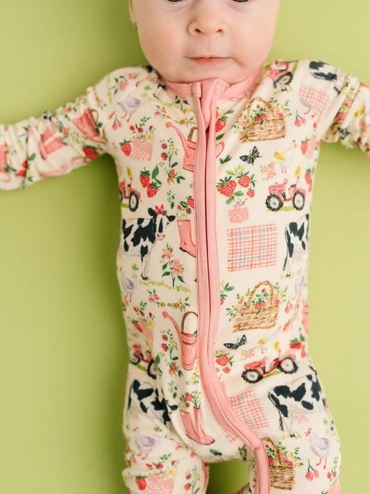 Blooming Homestead Convertible Footie