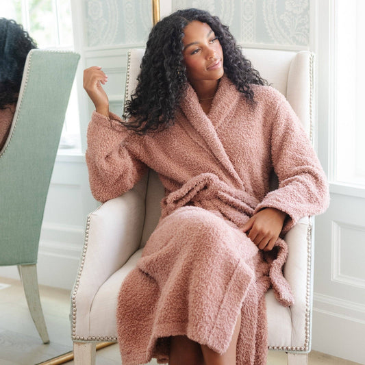 COZY BAMBONI ROBES: French Rose