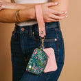Load image into Gallery viewer, Dynamic Duo Pouch Wristlet-Jolly Sprig
