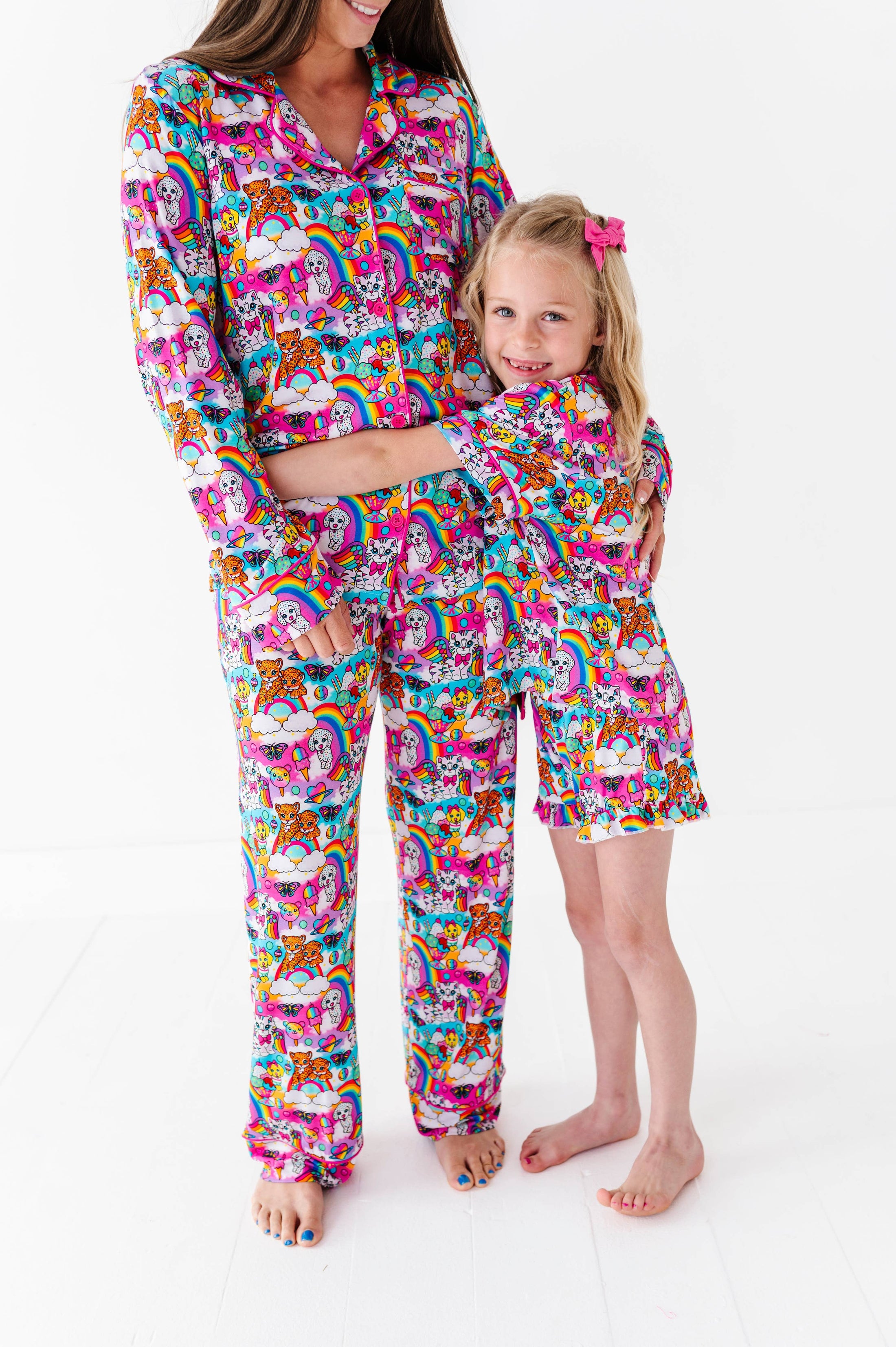 Wild Child Button-Down PJ Short Set