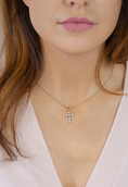Load image into Gallery viewer, Juliet Cross Charm
