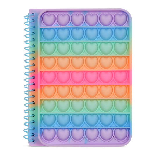 Happy Stripe Popper Journal