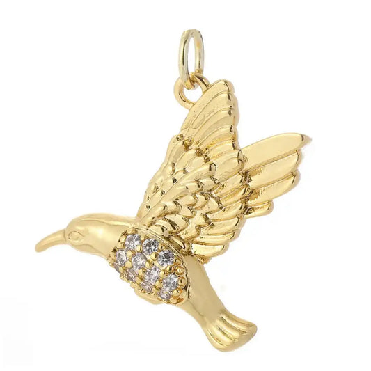 Hummingbird Charm