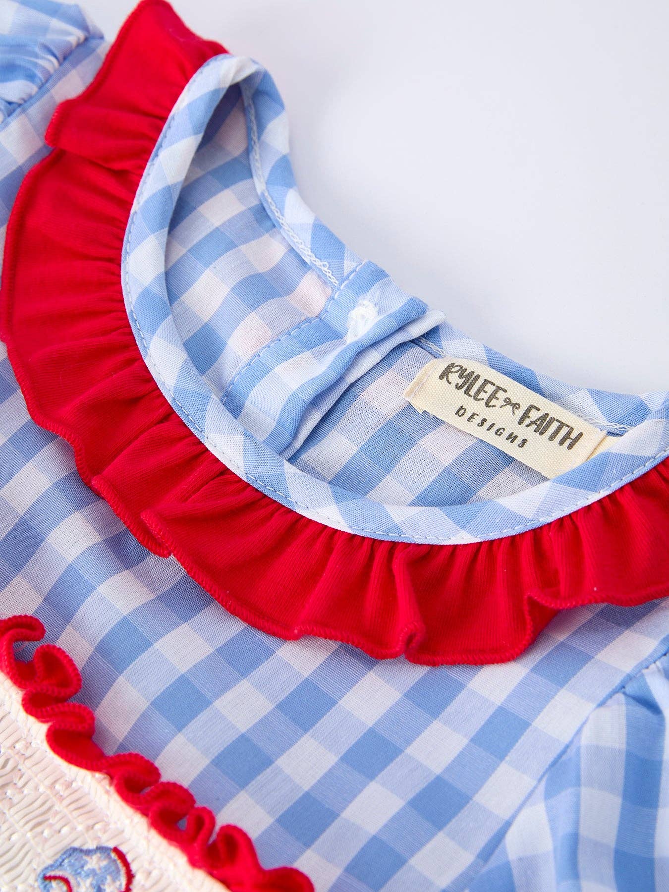 Red, White and Bows Dress