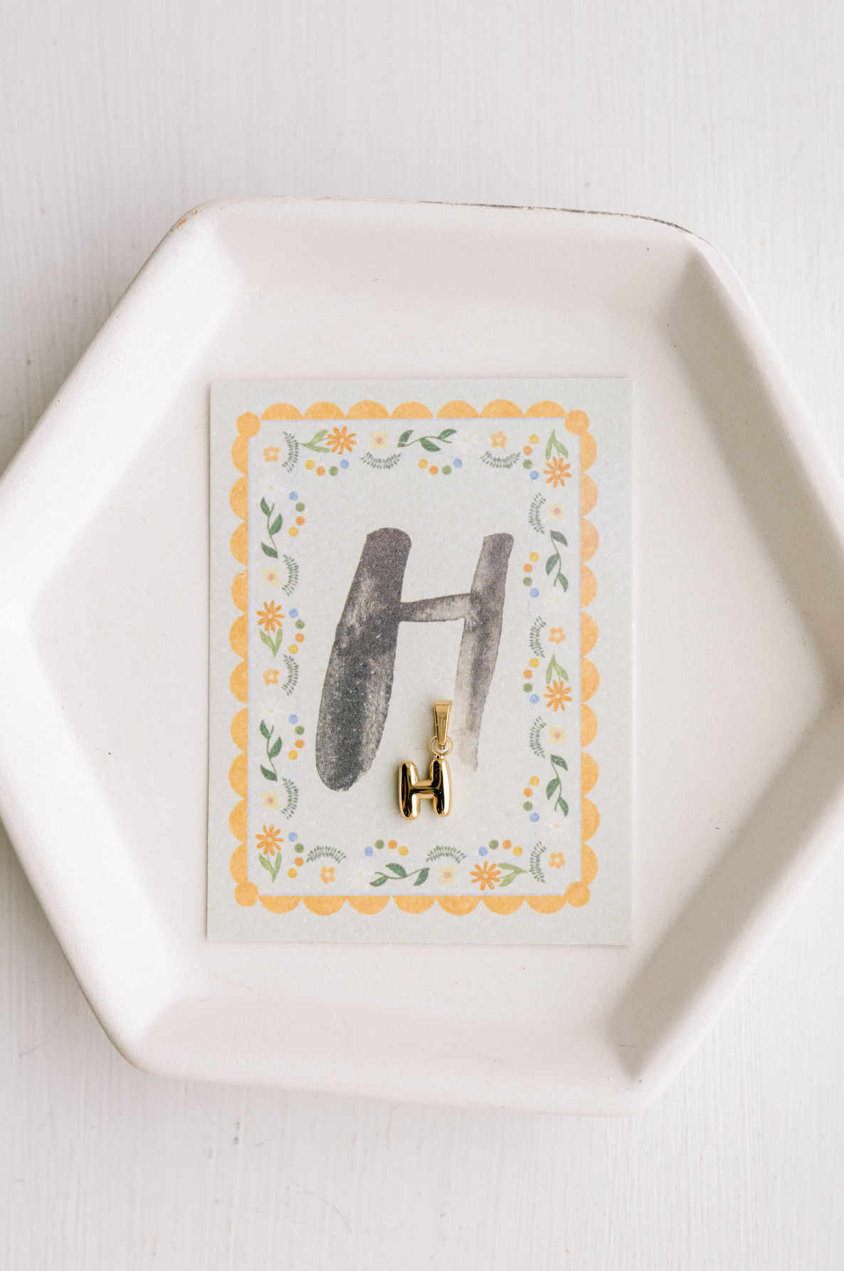 H - Letter Charm