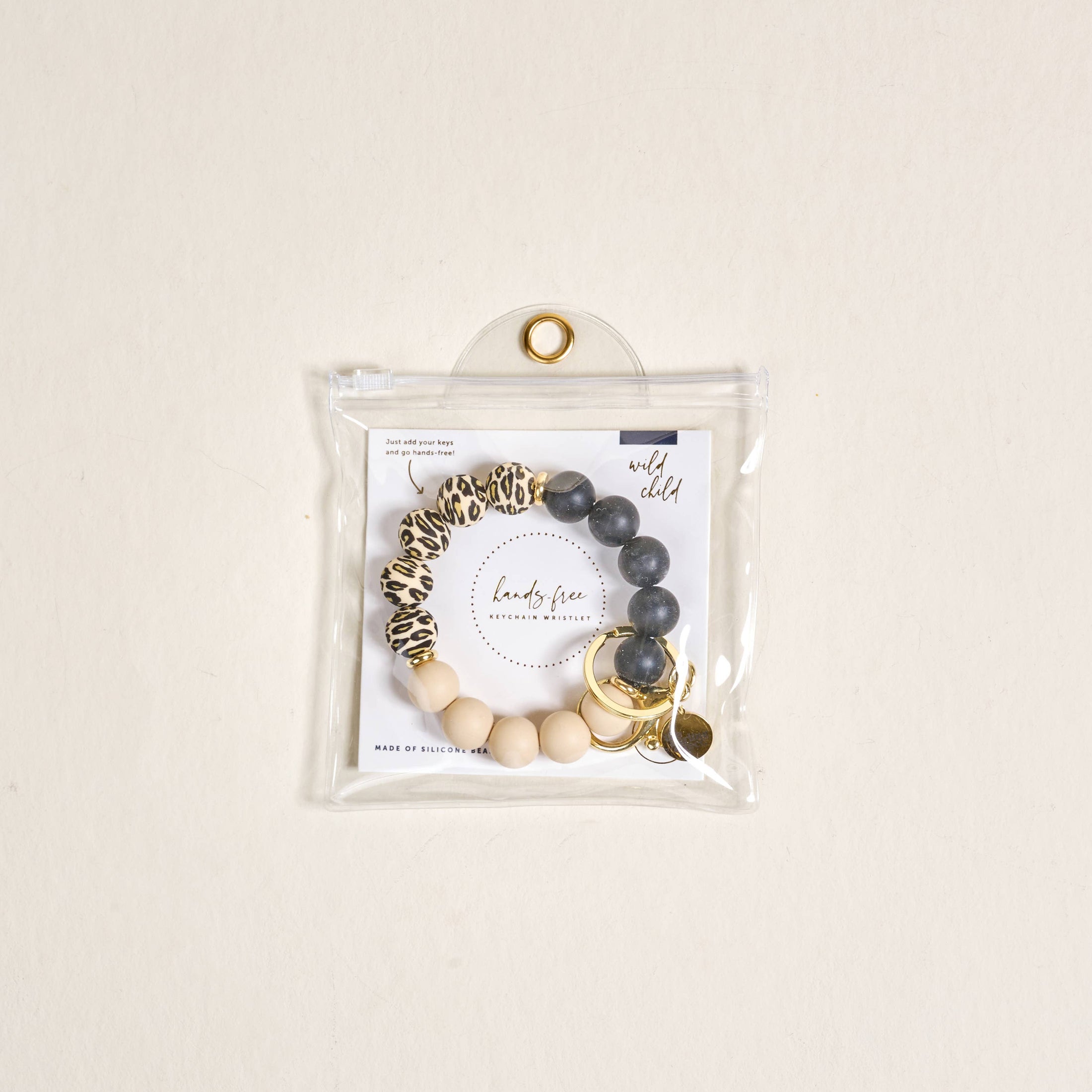 Hands–Free Keychain Wristlet–Wild Child