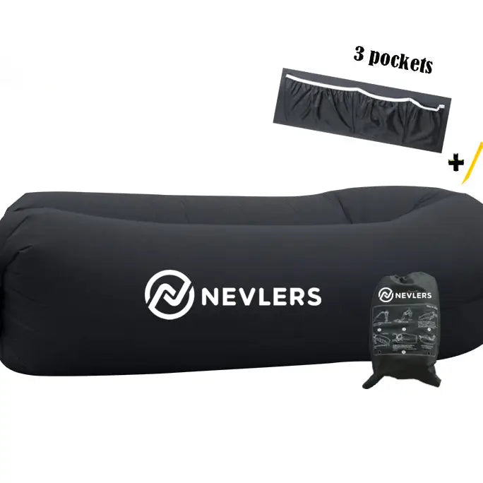 Nevlers Inflatable Lounger - Black