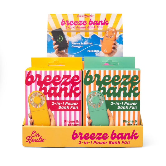 En Route Breeze Bank 2-in-1 Powerbank Fan
