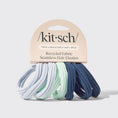 Load image into Gallery viewer, Recycled Seamless Hair Elastics 8pc Set- Garden Bouquet

