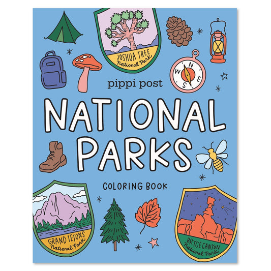 National Parks Coloring Book