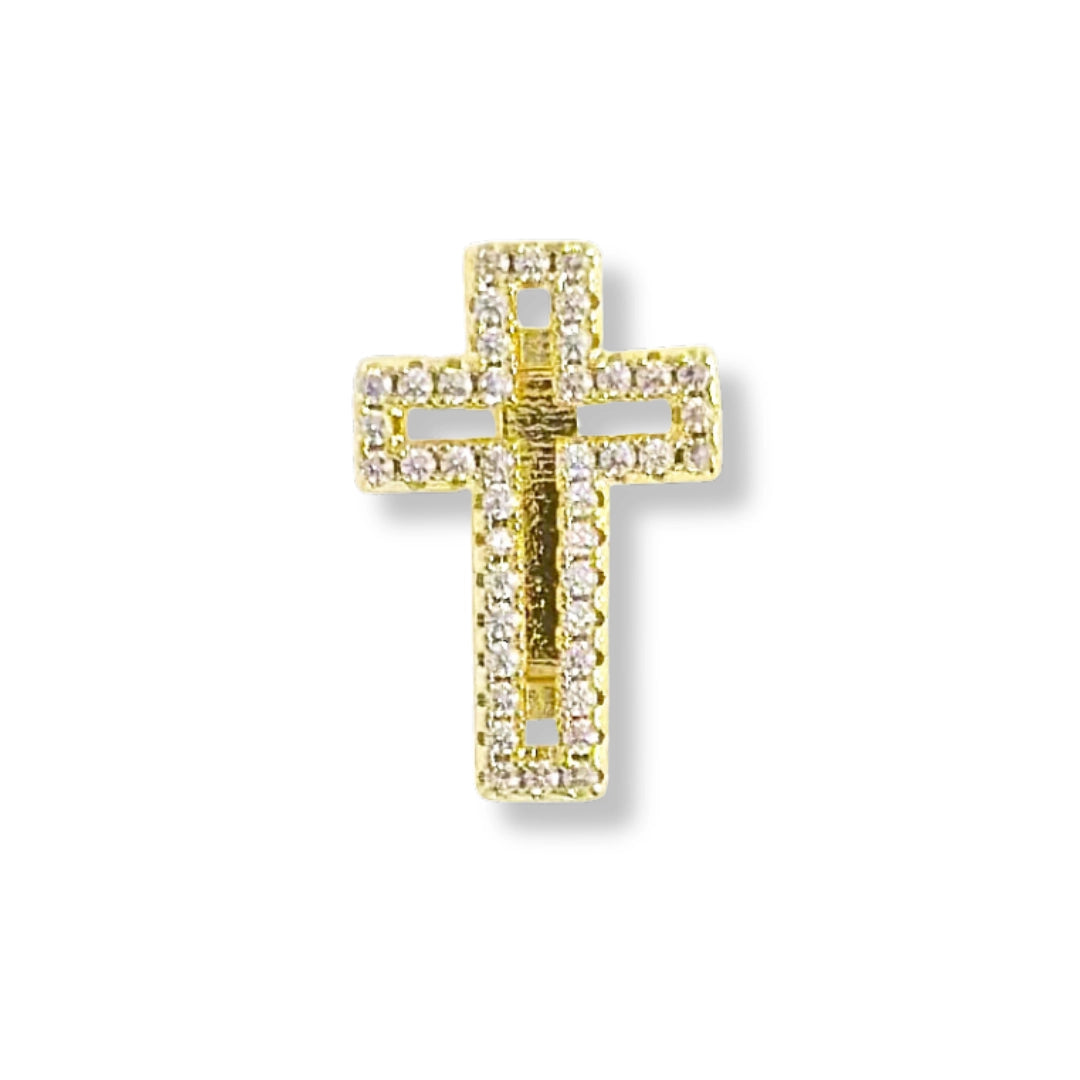 Cross CZ Charm (bracelet)