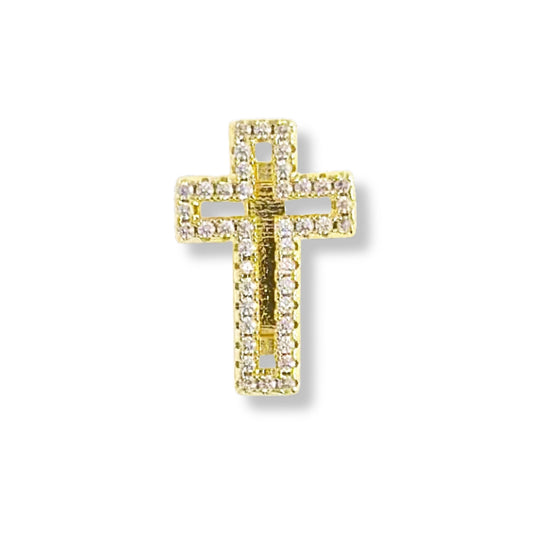 Cross CZ Charm (bracelet)