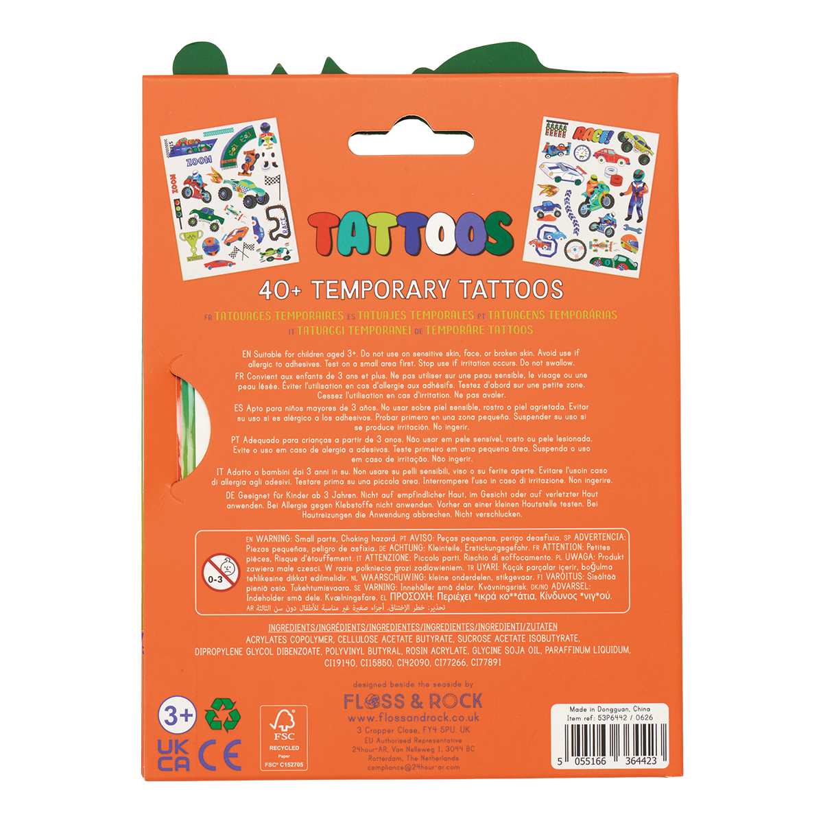 Cars Temporary Tattoos