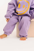 Load image into Gallery viewer, Violet Happy Sweatsuit
