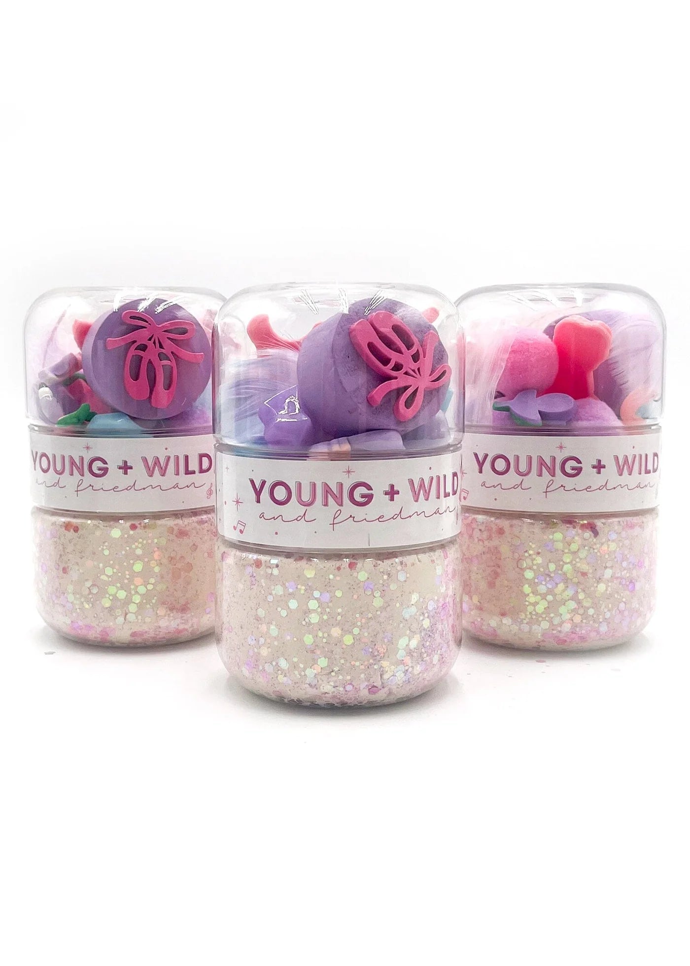 Ballerina Grab and Go Playdoh Jar