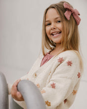 Load image into Gallery viewer, Rylee + Cru Boxy Crop Cardigan - Fall Flowers
