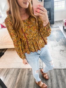 Jessie Floral Top