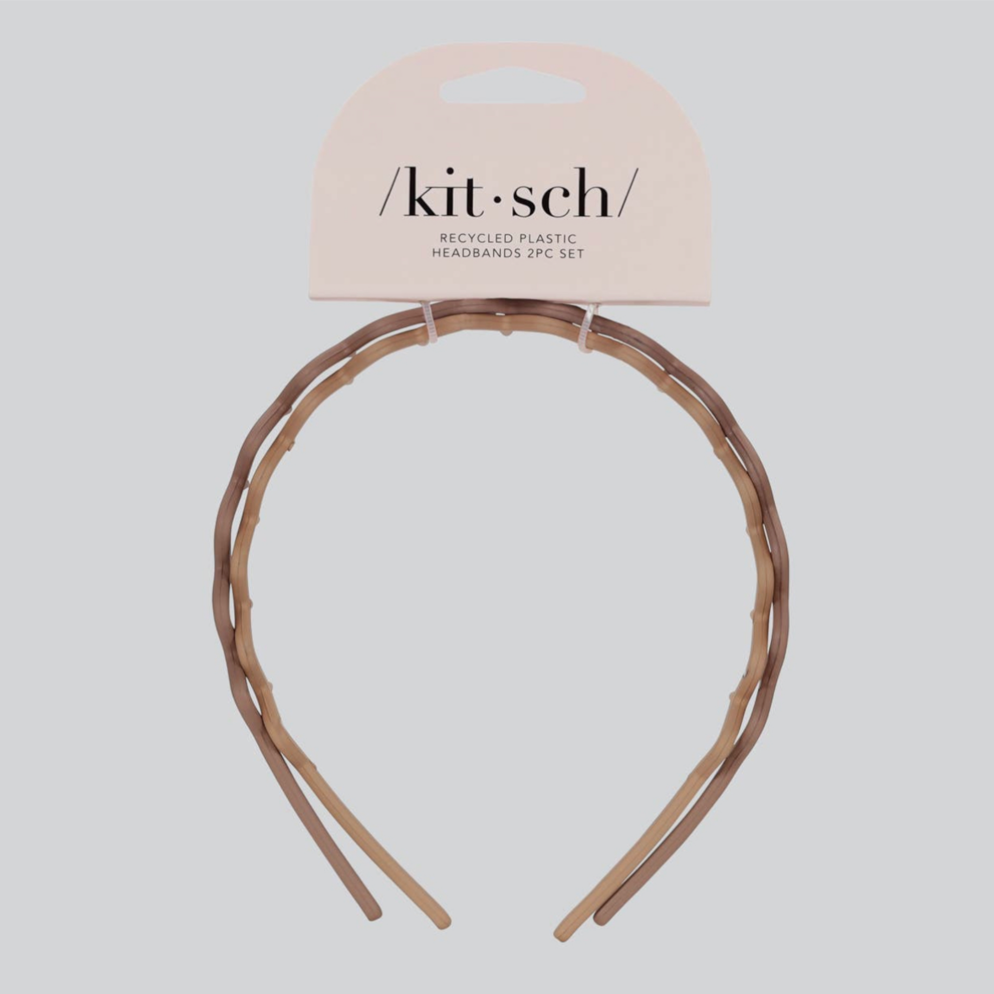 Kitsch Zig Zag Handbands - neutral