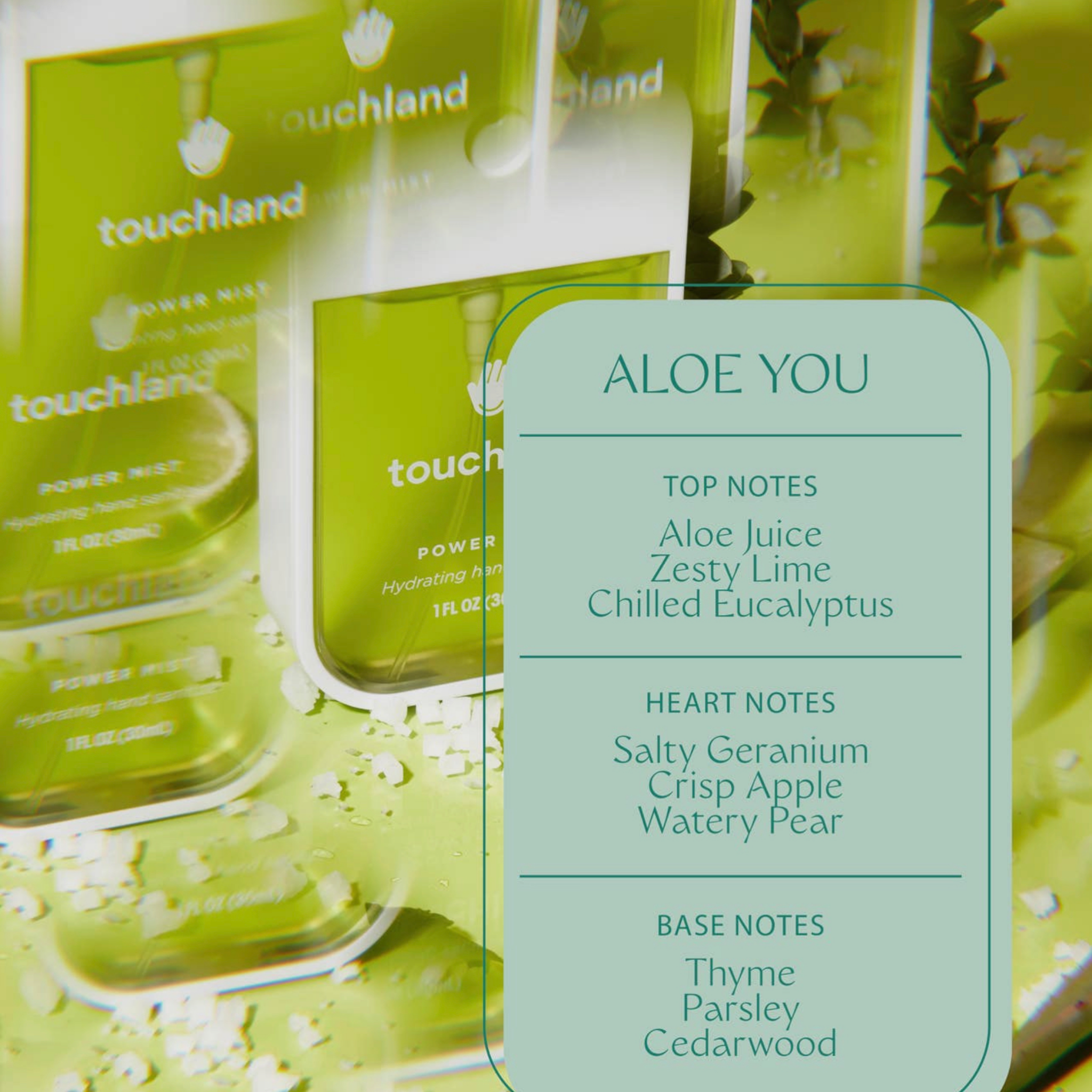 Touchland Hydrating Hand Sanitizer - Aloe You