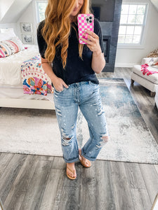 Paltrow Hi Rise Distressed Jeans