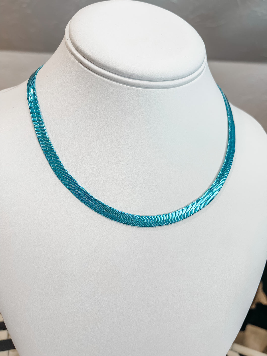 Krista Turquoise Snake Chain