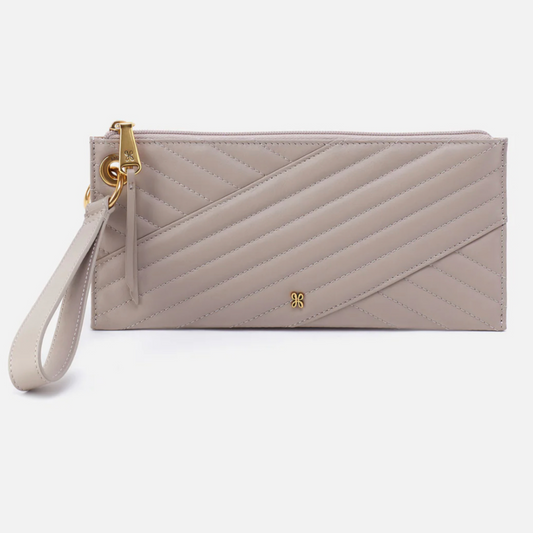 Hobo Vida Wristlet - Warm Grey