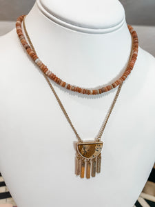 Maya Long Necklace