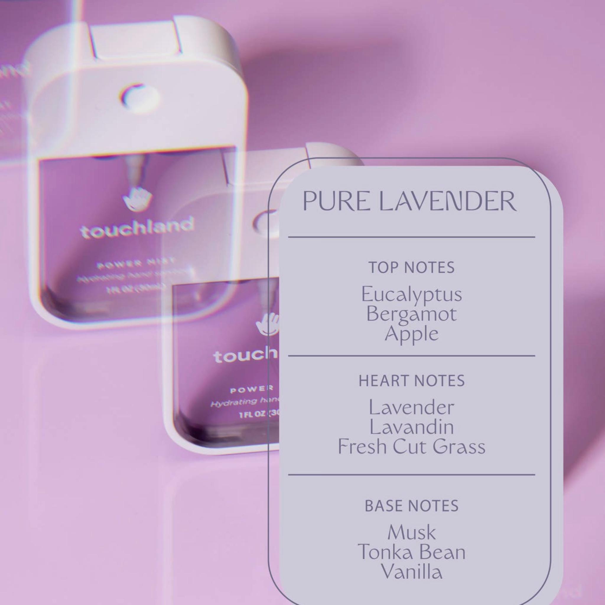 Touchland Hydrating Hand Sanitizer - Pure Lavender