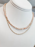 Load image into Gallery viewer, Blush Double Chain Necklace
