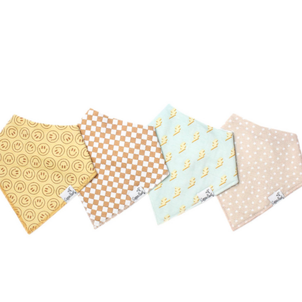 Copper Pearl Bandana Bibs - Vance