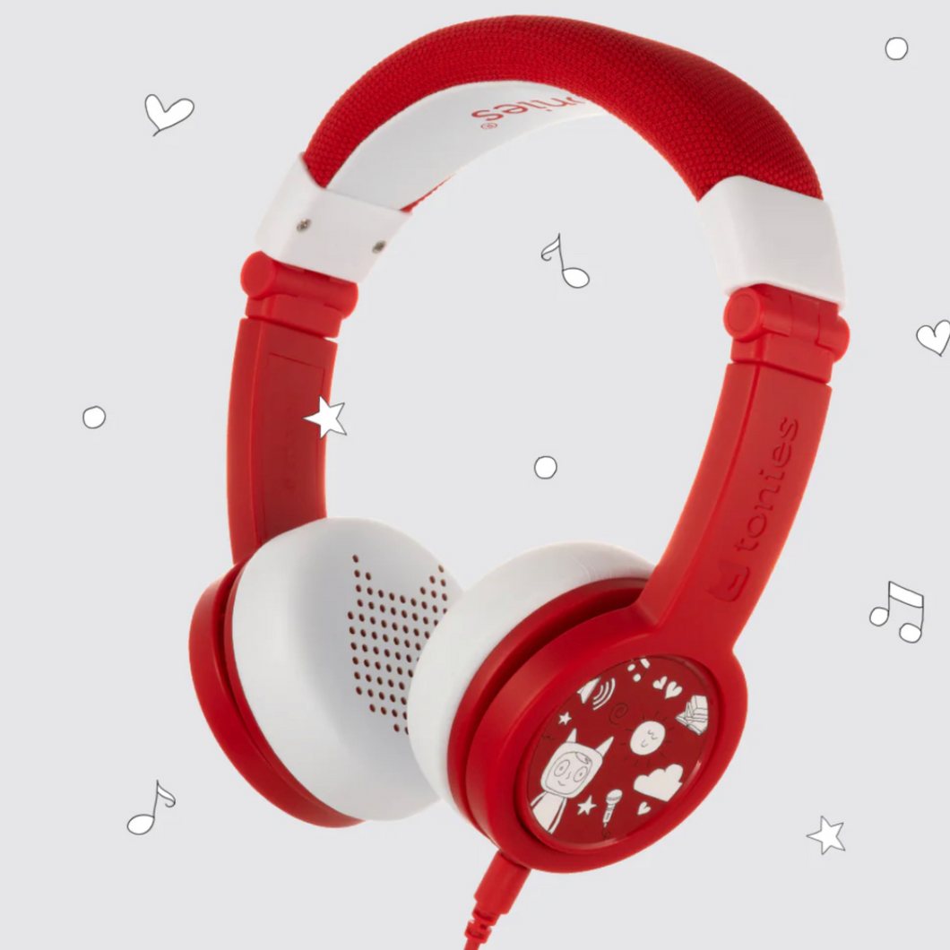 Tonies Headphones - red