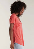 Load image into Gallery viewer, Z Supply Pocket Tee - Mineral Red
