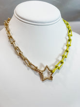 Load image into Gallery viewer, Sherbet Star Link Necklace
