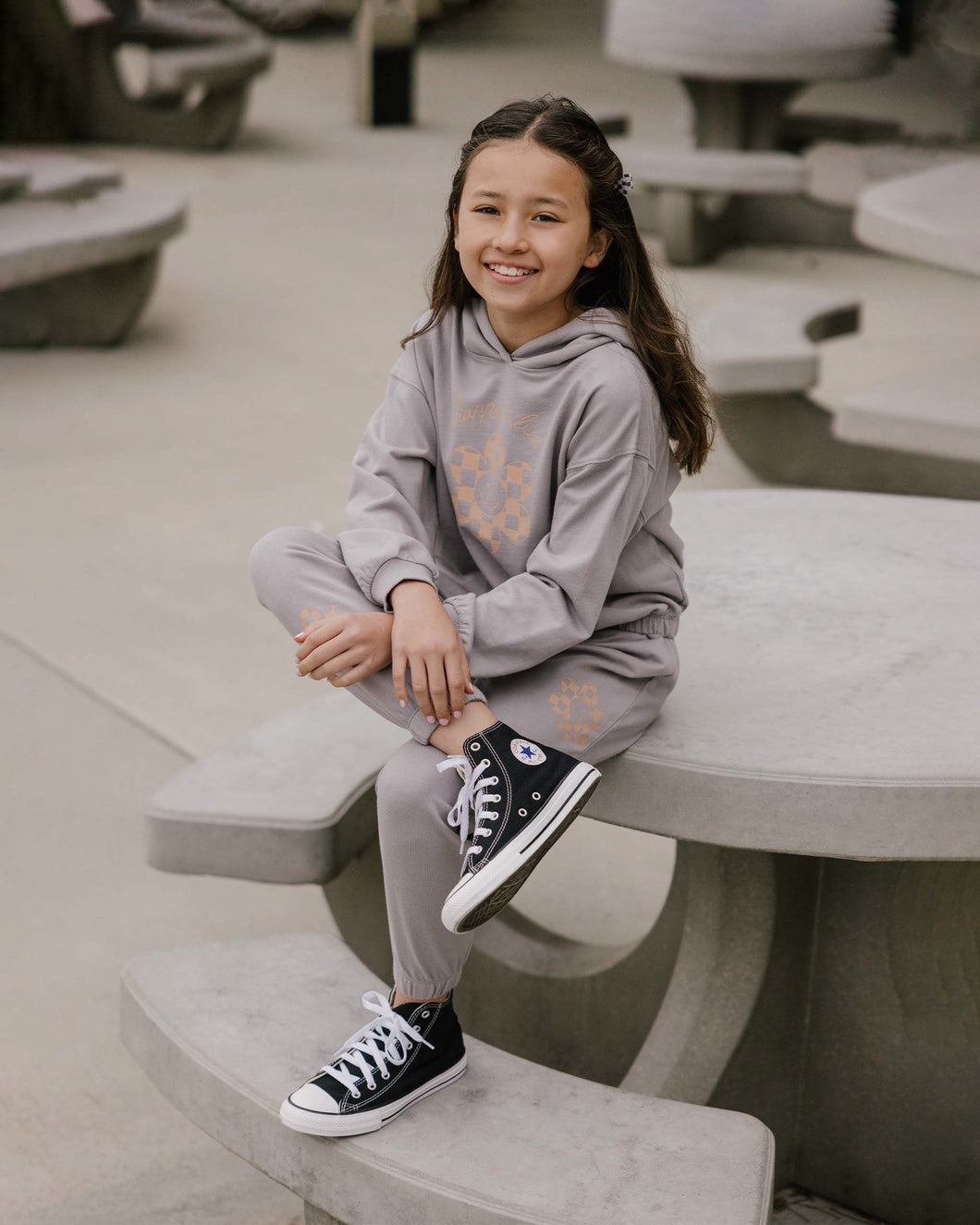 Rylee + Cru Classic Hoodie - Happy Vibes