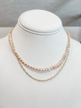 Load image into Gallery viewer, Blush Double Chain Necklace
