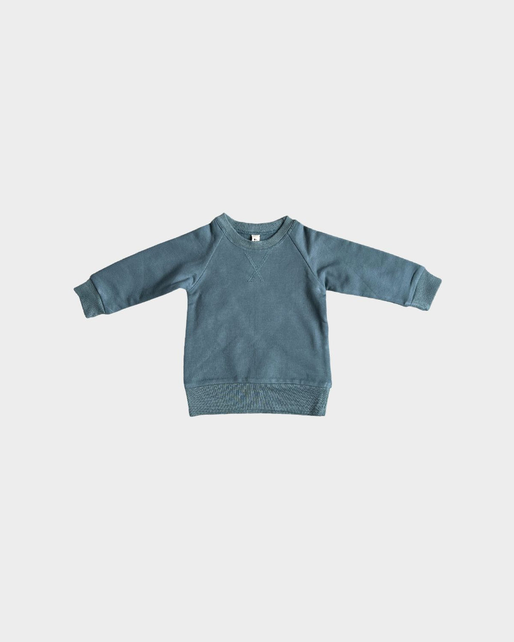 Stone Blue Fleece Sweatshirt