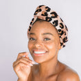 Load image into Gallery viewer, Kitsch Microfiber Hair Towel - Leopard
