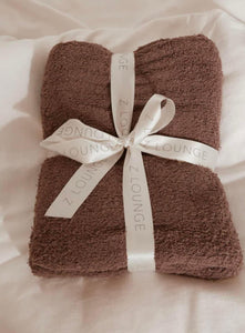 Z Supply Chocolate Plush Blanket