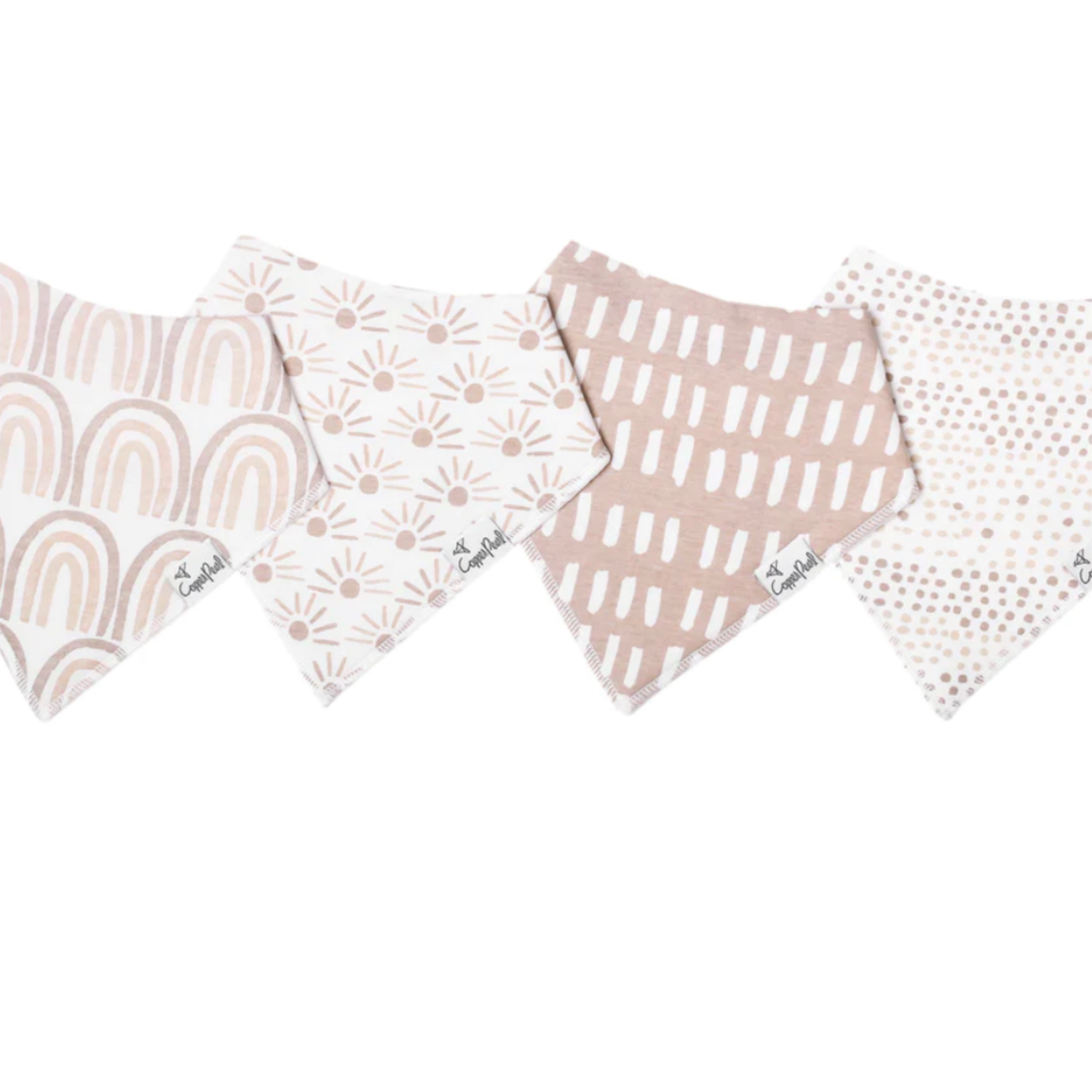Copper Pearl Bandana Bib - Bliss