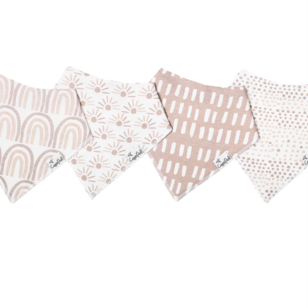 Copper Pearl Bandana Bib - Bliss