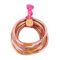 Load image into Gallery viewer, Budhagirl Rose Gold All Weather Bangles
