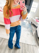 Load image into Gallery viewer, Holiday Striped Sweater
