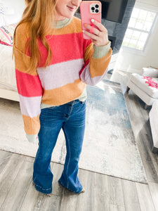 Holiday Striped Sweater