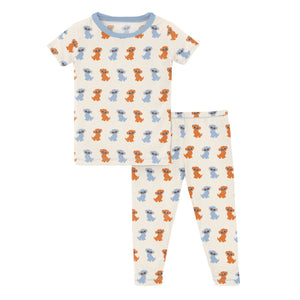 Kickee Pants PJ Set - Beach Pup