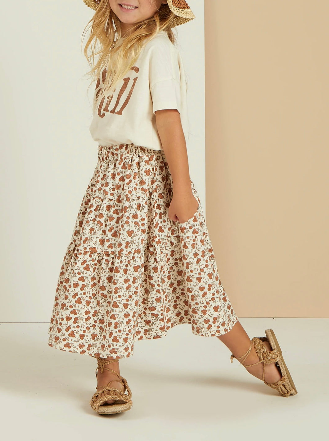 Rylee + Cru Midi Skirt