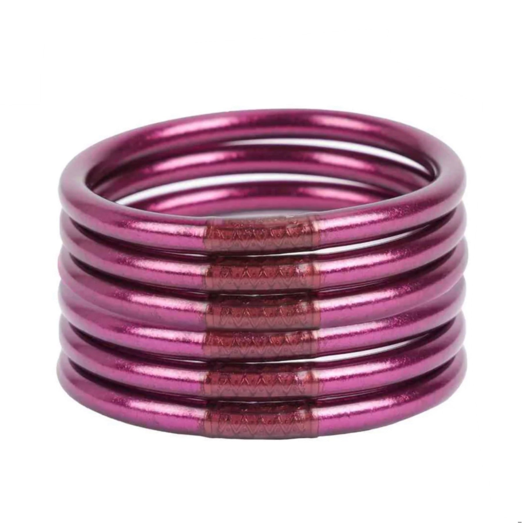 Budhagirl Amethyst All Weather Bangles